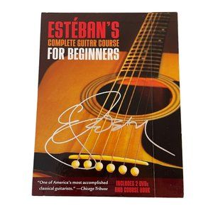 Esteban’s Complete Guitar Course for Beginners, 2 DVDs & Course Book, Music